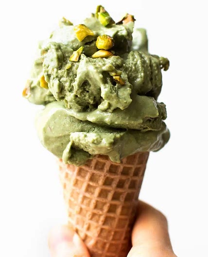Vegan No-Churn Pistachio Ice Cream