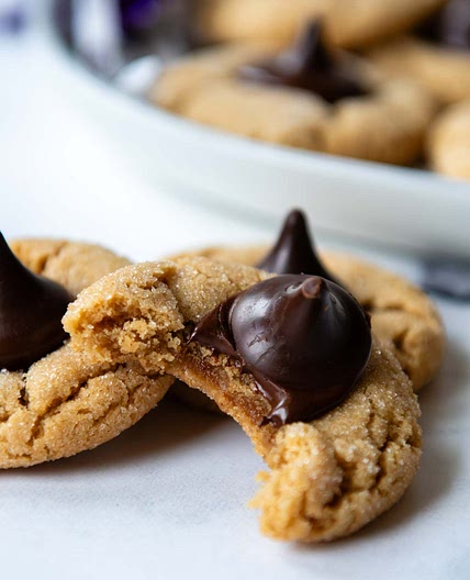 Old School Gluten-Free Peanut Butter Blossoms