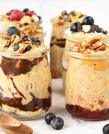 Overnight Oats with Protein Powder