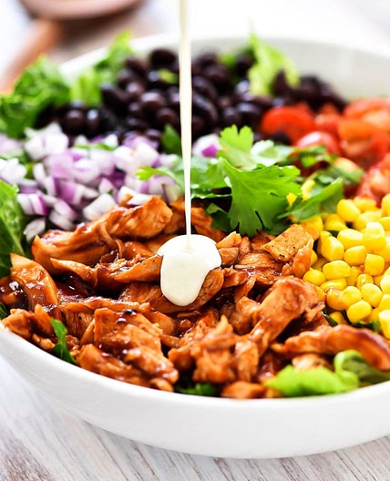 BBQ Chicken Salad