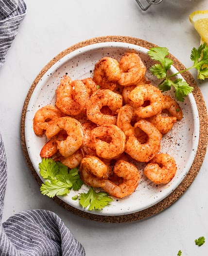 10-Minute Air Fryer Frozen Shrimp (No Thaw)