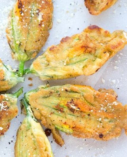Stuffed Zucchini Blossoms