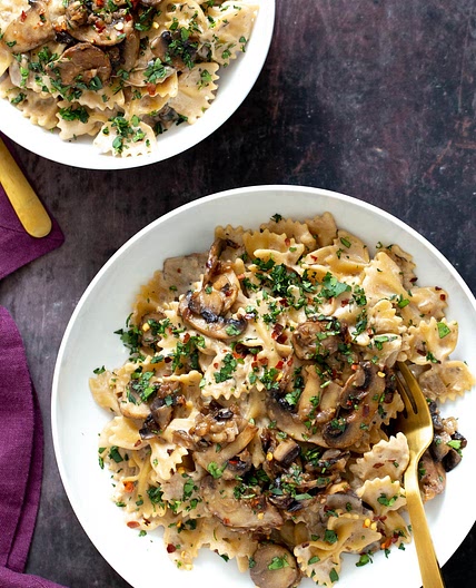 Mushroom Stroganoff
