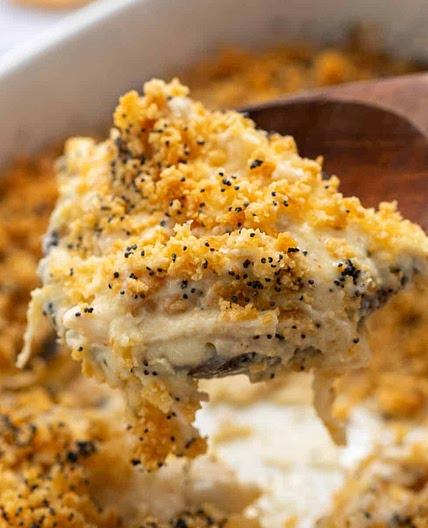 Poppy Seed Chicken Casserole