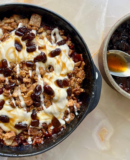 Apple and cinnamon toast cereal crumble