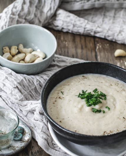 Celeriac and Leek Soup