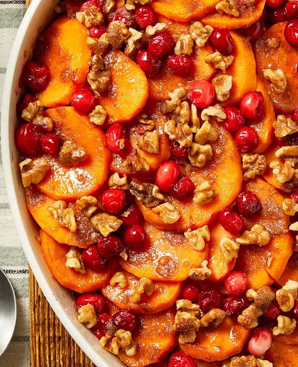 Sweet Potato Cranberry Casserole
