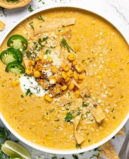 Mexican Street Corn Soup