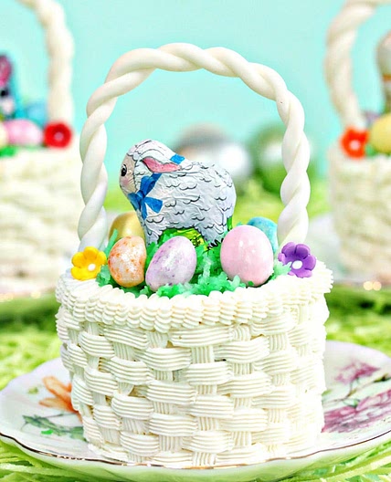 Easter Basket Cupcakes