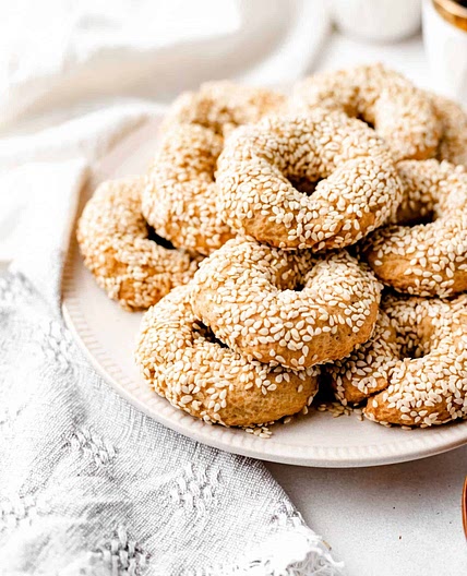 Vegan Greek Olive Oil and Orange Cookies