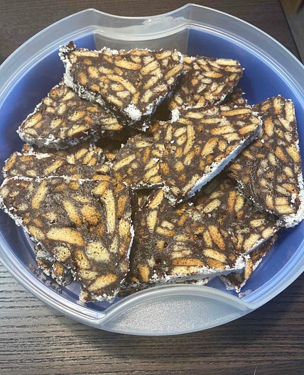 Triangle au chocolat