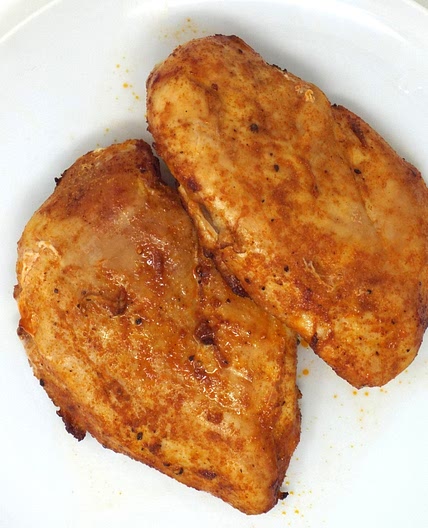 Smoky Air Fryer Chicken Breasts