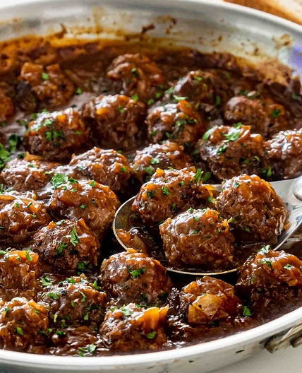 Salisbury Steak Meatballs