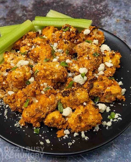 Air Fryer Buffalo Cauliflower