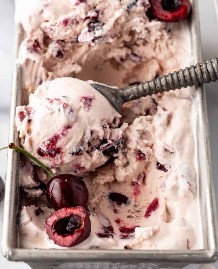 Black Cherry Ice Cream Recipe