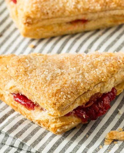 Flaky Cherry Turnovers Recipe