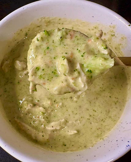 Broccoli Cheddar Soup with Chicken