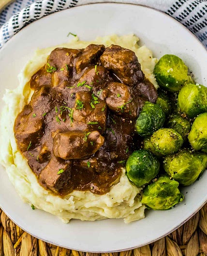 Slow Cooker Beef Tips Recipe