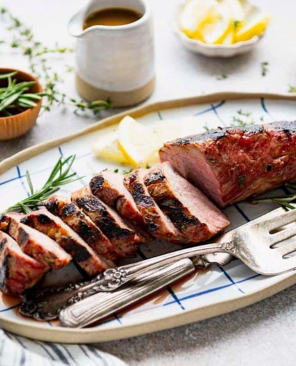 Honey Garlic Dijon Pork Tenderloin Marinade