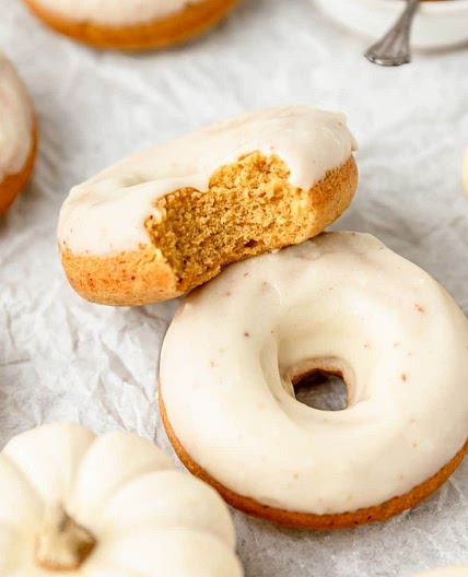 Brown Butter Pumpkin Donuts