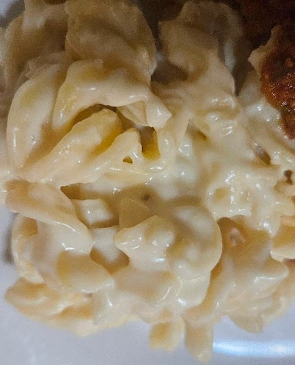 Cheese sauce in the microwave