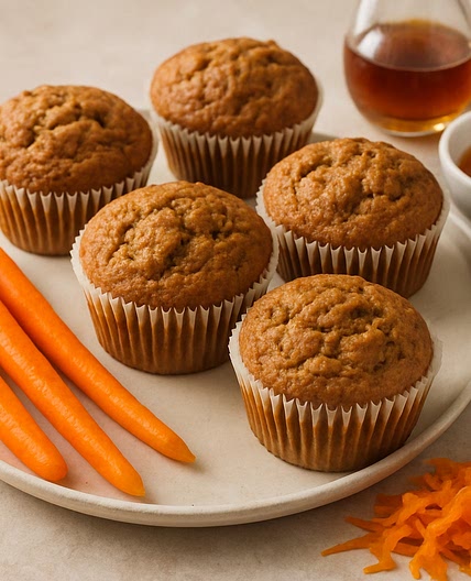 Nancy’s Maple Carrot Muffins
