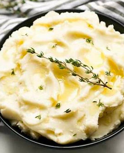 Mashed Gold Potatoes with Mascarpone