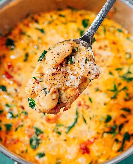 Marry Me Butter Beans (With Creamy Tuscan Sauce)