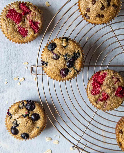 Oat Flour Muffins