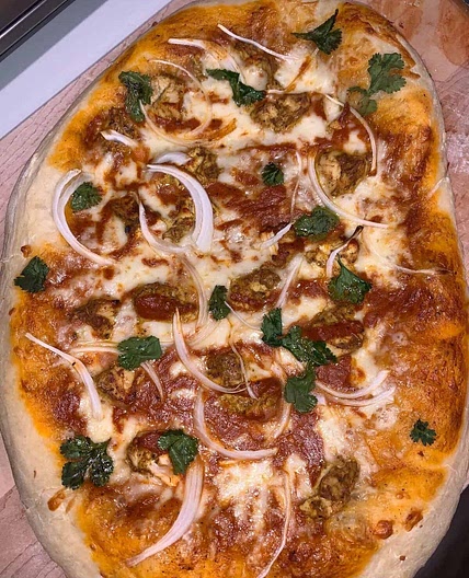 Chicken Tikka Masala Pizza