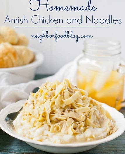 Homemade Amish Chicken and Noodles