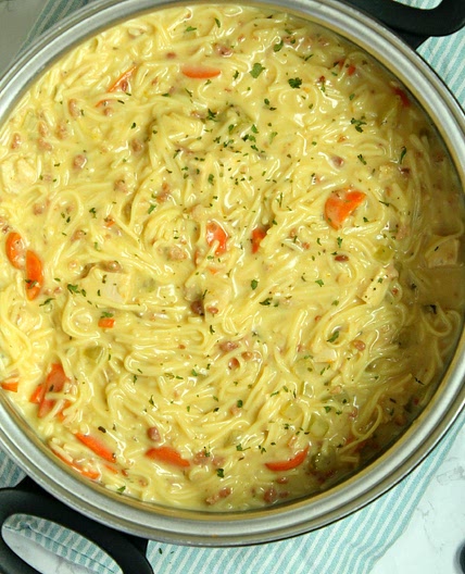 Crack Chicken Noodle Soup