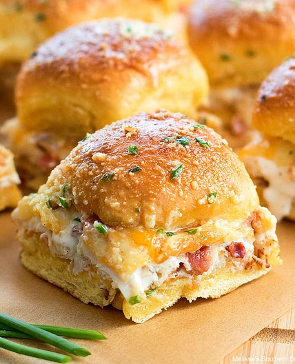 Chicken Bacon Ranch Pull Apart Rolls