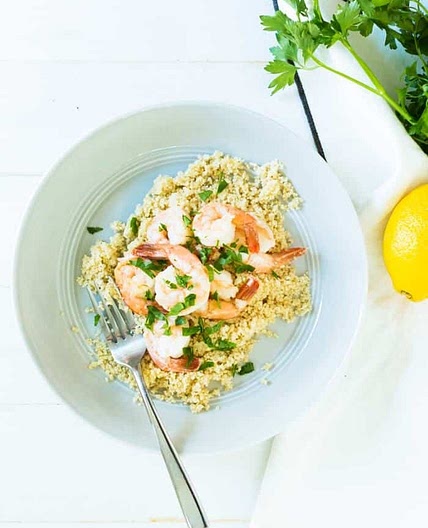 Quick Shrimp Couscous