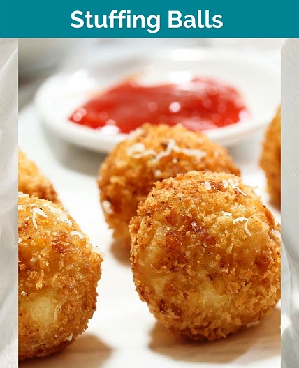 Mashed Potato and Stuffing Balls