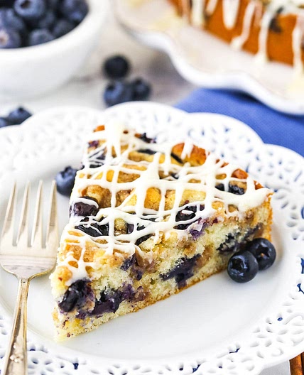 Blueberry Streusel Coffee Cake