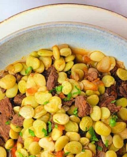 Beef Stew with Lima Beans