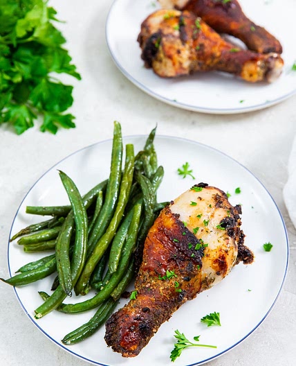 Air Fryer Ranch Chicken Legs