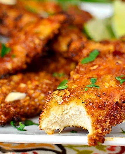 Thai Sticky Chicken Fingers