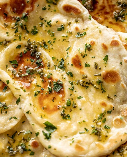 Garlic Naan Bread