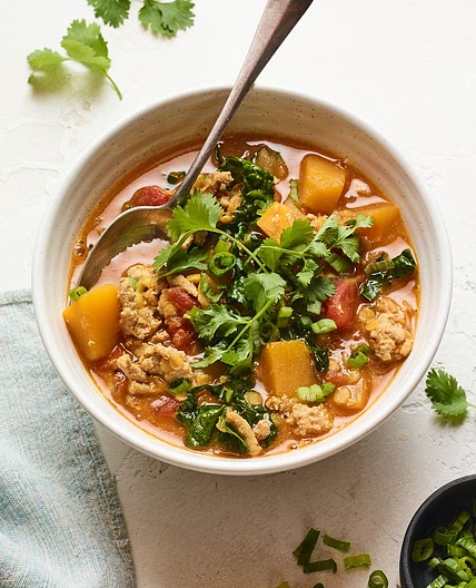 Butternut Squash and Turkey Chili