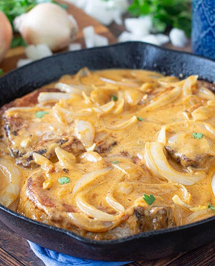Smothered Pork Chops Recipe