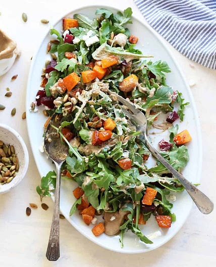 Butternut Squash + Beet Harvest Salad