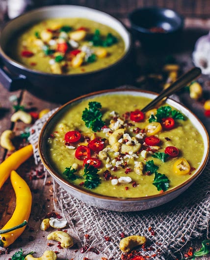 Gelbe Linsen Dal (Indischer Linseneintopf - Vegan)