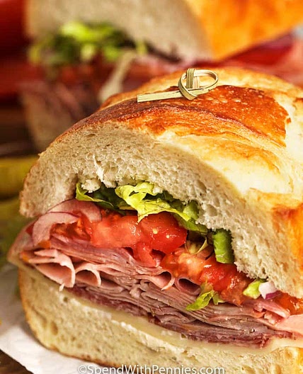 Italian Sub Sandwich