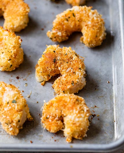 Healthy Breaded Shrimp