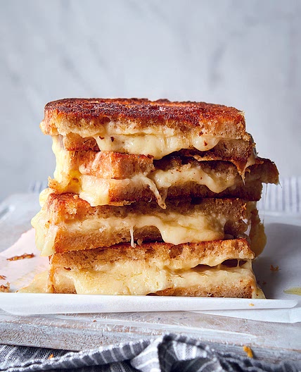 The ultimate grilled cheese sandwich