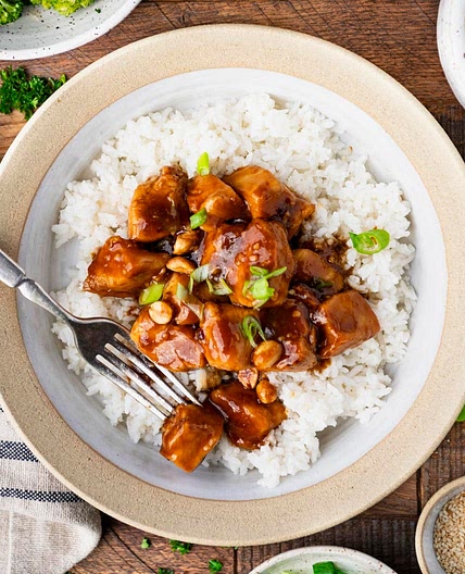Healthy General Tso Chicken
