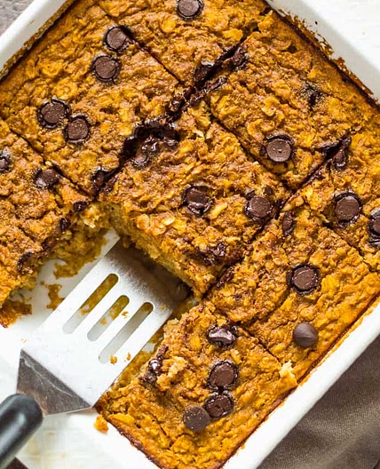 Pumpkin Baked Oatmeal