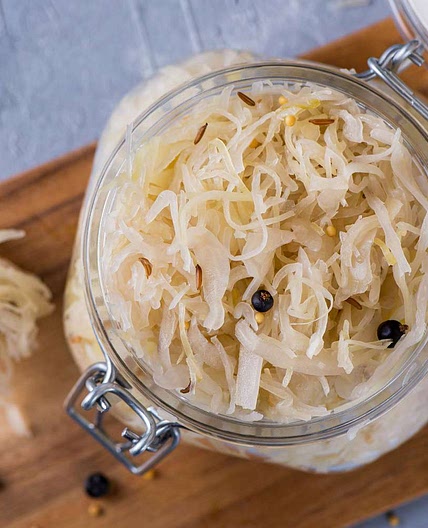 Homemade German Sauerkraut